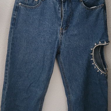 Pants with heart