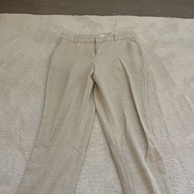 Pantaloni da completo beige