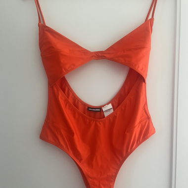Maillot de bain une-pièce Jacquemus orange