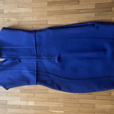 Blue Sleeveless Dress
