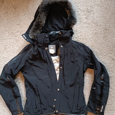 Ski Jacket/Winter Jacket/Insulated Jacket with Faux-Fur Hood