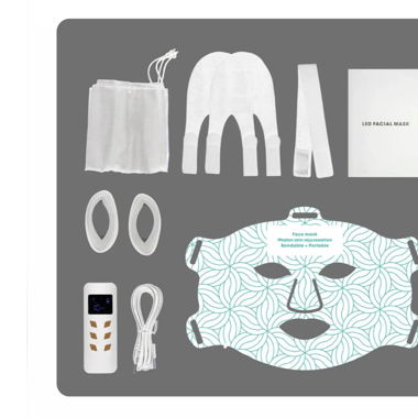 LED Gesichtsmaske 4 Farben