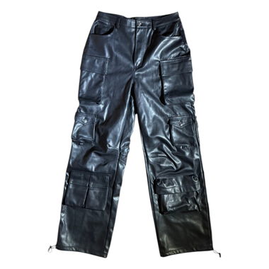 PANTALON SIMILI CUIRE