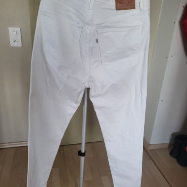Levi’s Mile High Super Skinny jeans blancs 29
