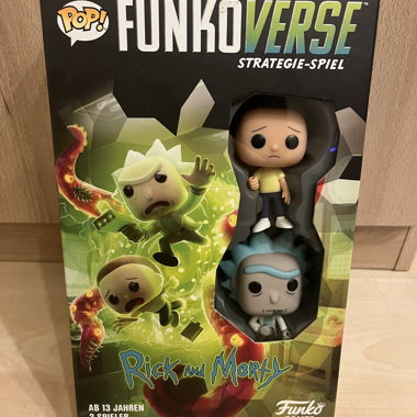 Pop Funkoverse Rick and Morty Strategiespiel