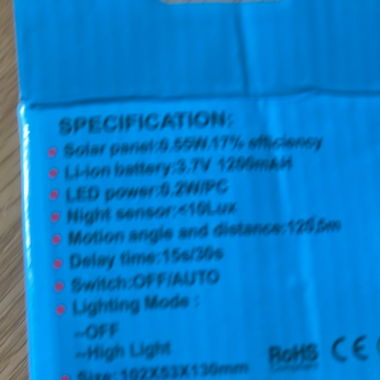 Solar Lampe