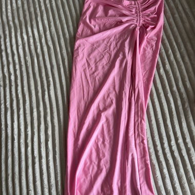 Pink Ruffle Skirt