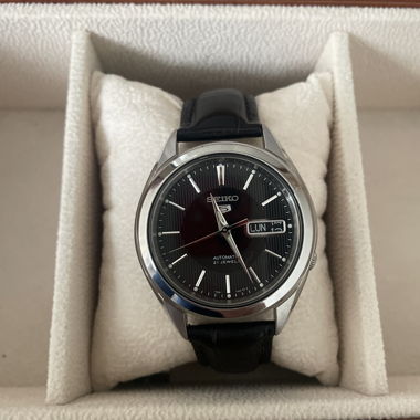 Seiko 5 Automatic Watch Black Dial