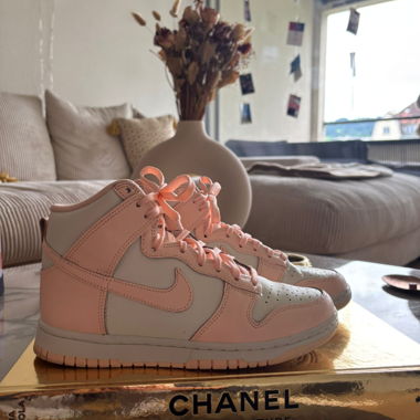 Nike Dunk High Pink/White 