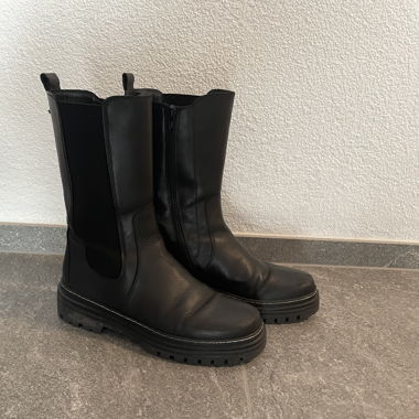 schwarze Gabor Stiefel