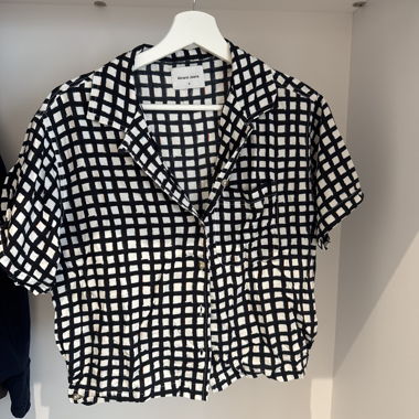 viscose button up