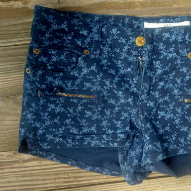 Blue shorts