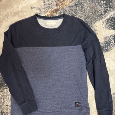 Pier One two-tone sweatshirt navy