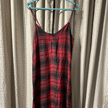 Robe écossaise longue 