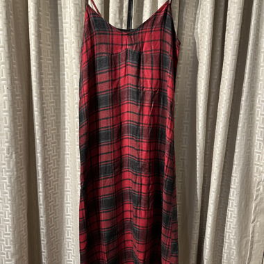 Robe écossaise longue 