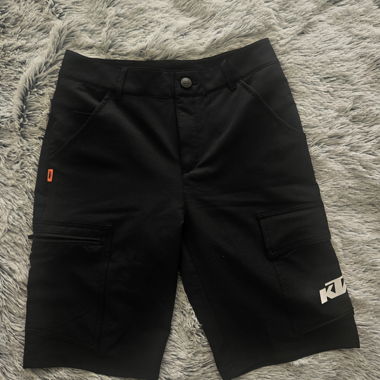 KTM Racing Team black shorts XS