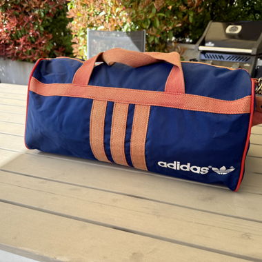 Adidas echtes Vintage-Duffelbag aus den 80er-Jahren
