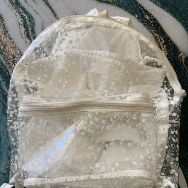 Transparent white Eastpack