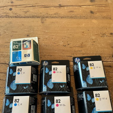 Lot de cartouches d’encre hp 82