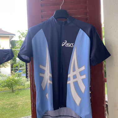 Vintage Asics Short-Sleeve Cycling Jersey
