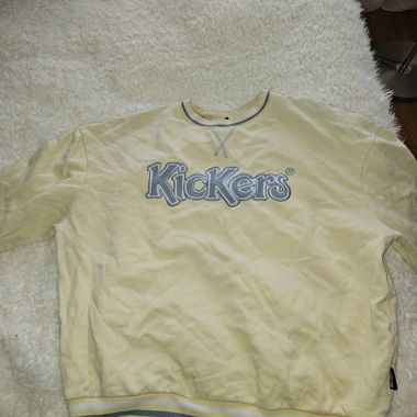 Felpa Vintage Kickers gialla