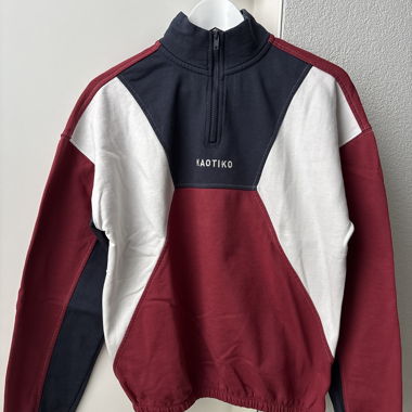 Kaotiko Sweatshirt with half zip