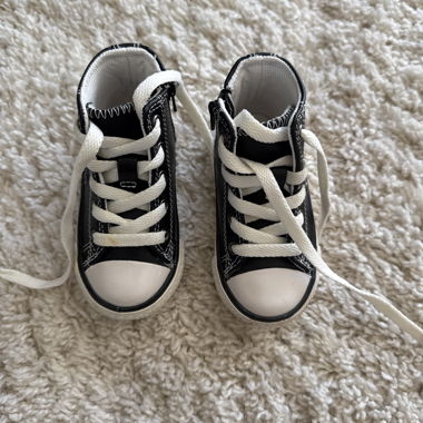 Next Black Converse UK 4 / EU 20.5