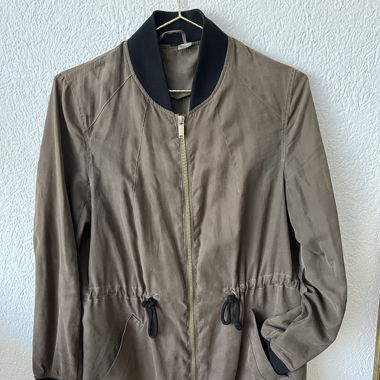Leiche Jacke, Khaki, Gr. 38