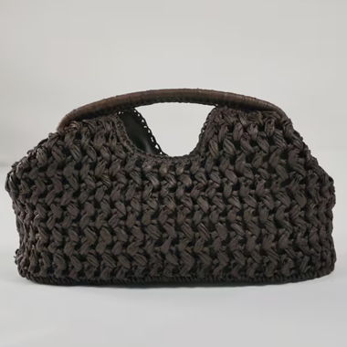 Clutch, borsa boho intrecciata