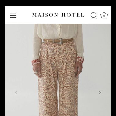 Pantaloni - Maison Hôtel