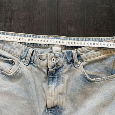 Gonna/shorts in denim jorts Peso perle