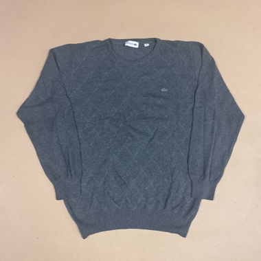 Lacoste grey sweater vintage