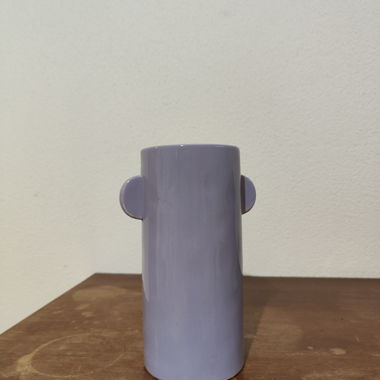 Lilac Cylindrical Vase
