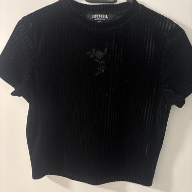 T-shirt noir Disturbia