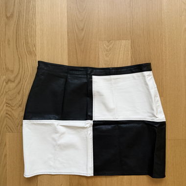 Nasty Gal Minirock schwarz/weiss