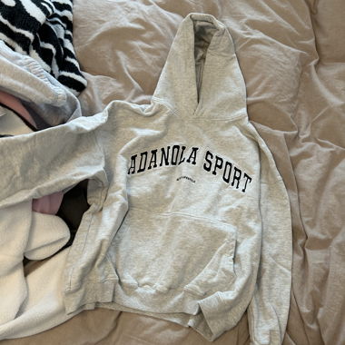 Hoodie Adanola Sport gris