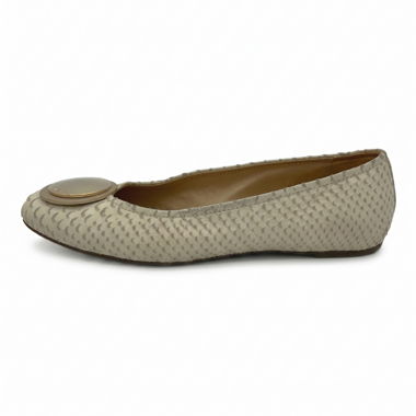 Hogan H-Button Ballerina EU 36.5 Beige