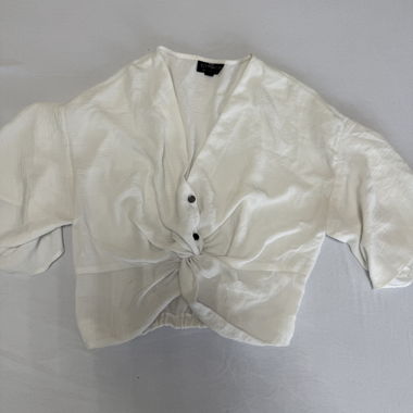Blusa corta Topshop