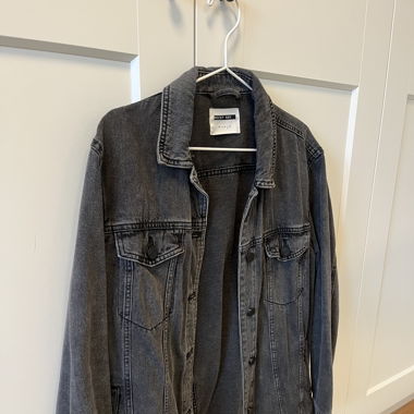 Jeansjacke schwarz Grösse L