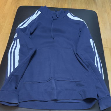 Sweat à capuche Adidas bleu