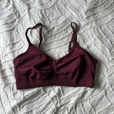 Brassière de sport bordeaux - Women’s Best