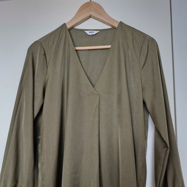 Bluse Oliv