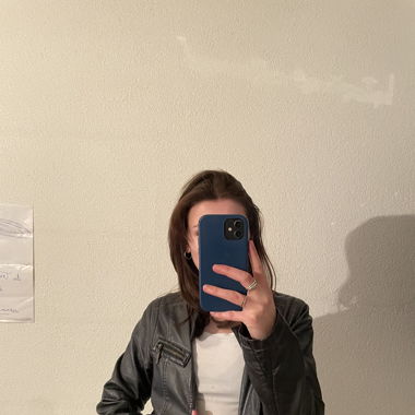Fake leather jacket