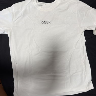 T-shirt blanc ONER