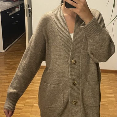 Gilet en laine fait main, taille XS Mango