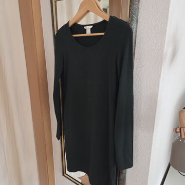 Robe vert  H&M Basic