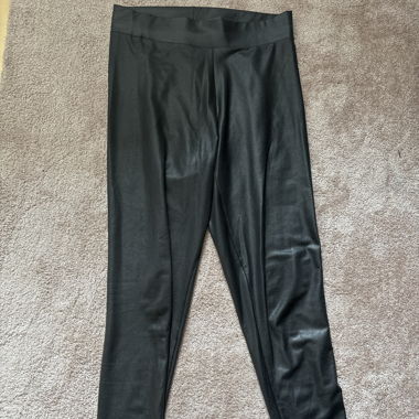 Lederleggins