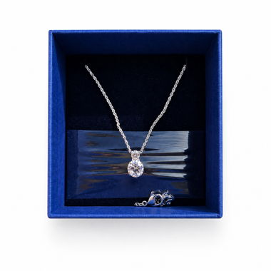 Chaîne en argent avec pendentif