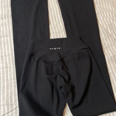 Black Sport Leggings by NVGTN