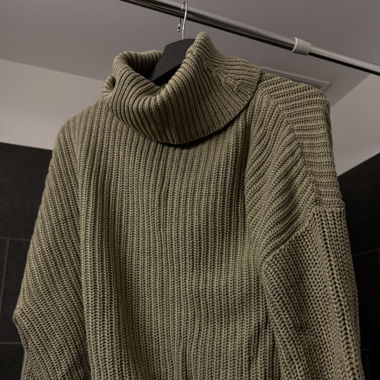 Green turtleneck by NA-KD
